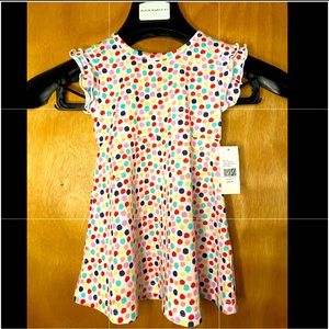 Girls Peanut & Ollie Polka Dotted Dress